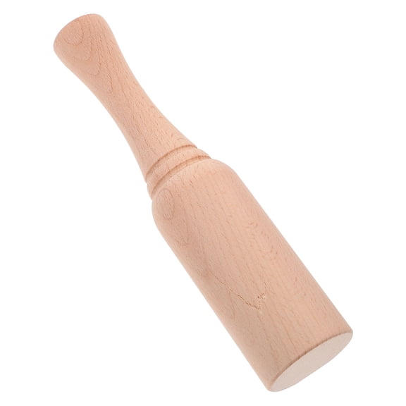 HONMEET Khaki Wooden Mallet for Leathercraft, Woodworking, and Multi-Purpose Use Hand Tool