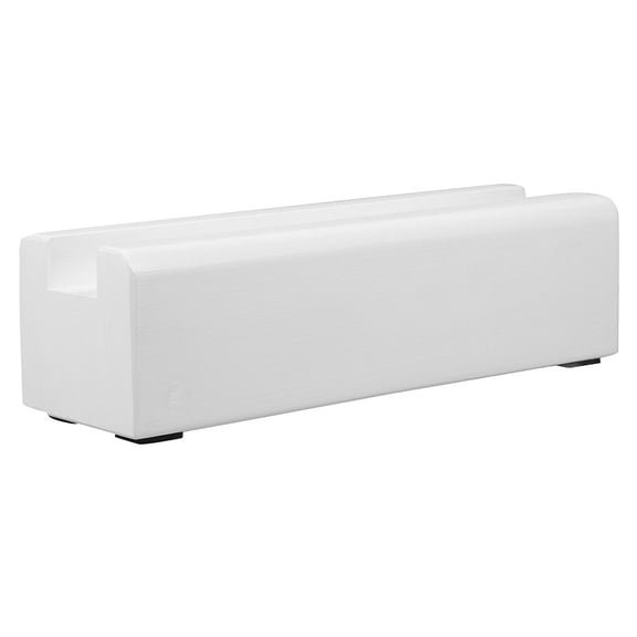 HONMEET Floor Stand for Mirror Wooden Holder White Luxury Style Suitable for Bedrooms 1Set