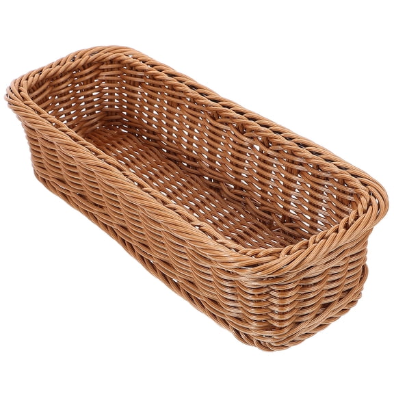 HONMEET Woven Cutlery Storage Basket for Spoons and Forks Simple Design 1Set