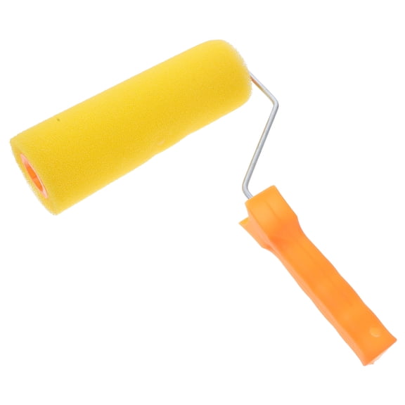 HONMEET Yellow Sponge Texture Roller 7.5 Easy Wall Decoration, Material, High Efficiency, Even Paint Coverage
