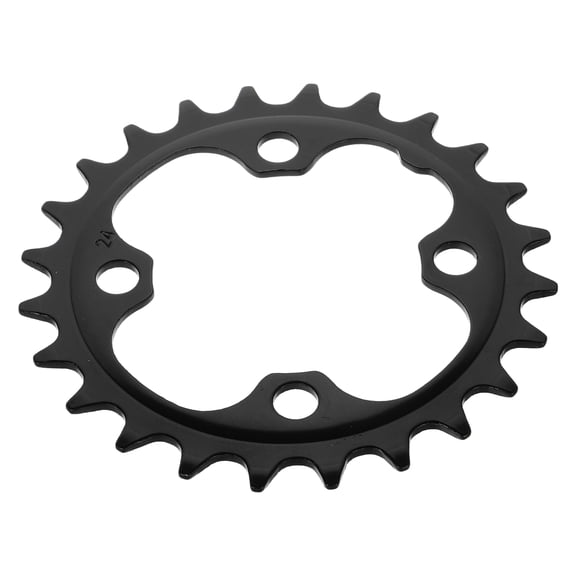 HONMEET 24T Metal Sprocket Chainring Black Repair Tool Kit for Bike Maintenance and Replacement