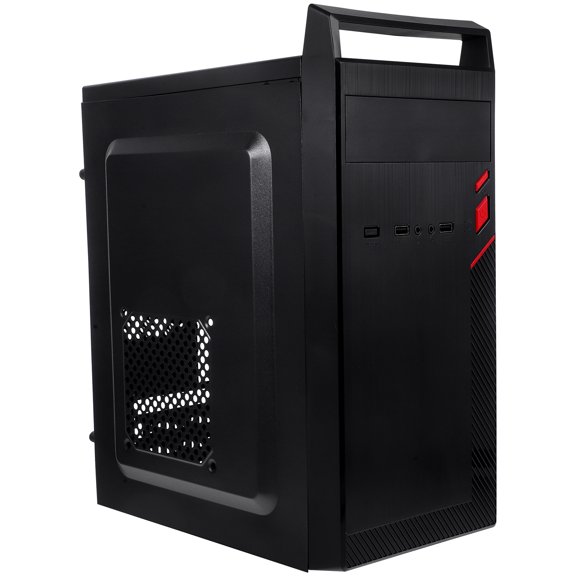 HONMEET desktop case Computer Case Black 1Pcs for DIY Computer Building