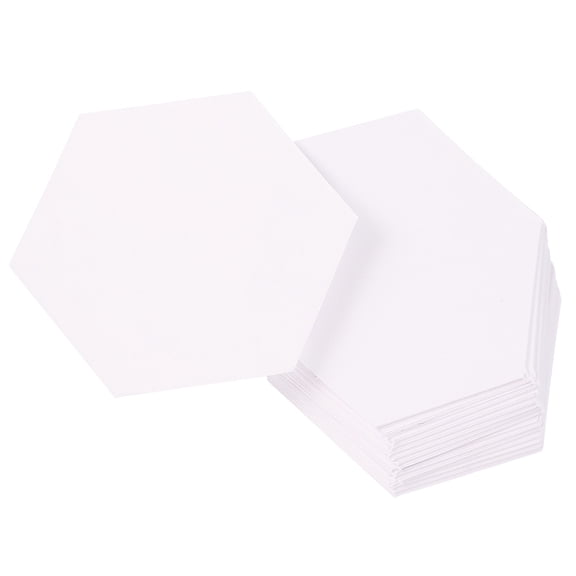 HONMEET 200Pcs Quilting Crafting Supplies White Paper Templates for Seamstress