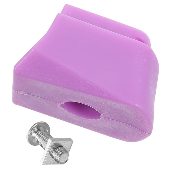 HONMEET Youth Roller Skate Brake Pads with Shock Absorption and High Visibility Violet Color for Safe Skating