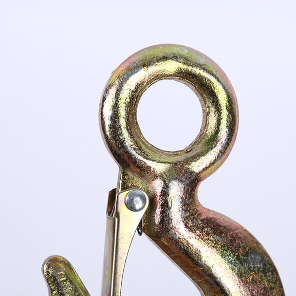 HONMEET Stainless Steel Alloy Lifting Hook with Clasp, Lightweight Heavy-Duty Ship Hook for Secure Lifting