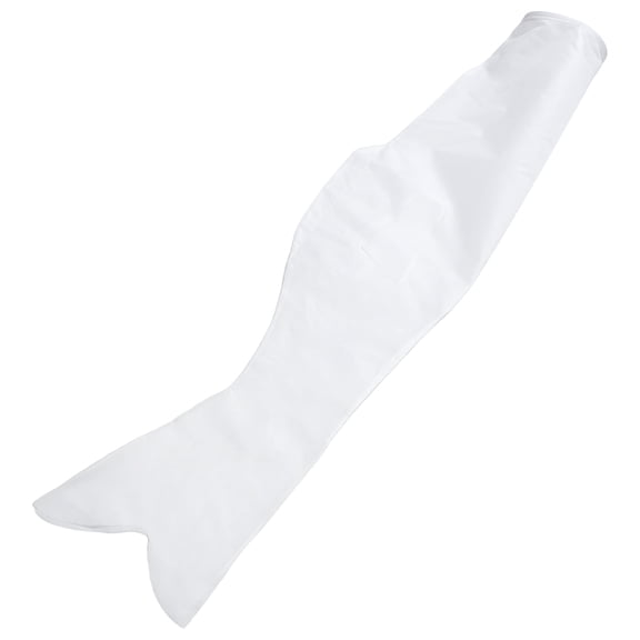 HONMEET Unpainted Fish Windsock Carp Streamer White Cloth 1 Pack for Kids Outdoor Garden Decoration