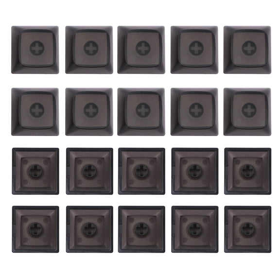 20PCS XDA Profile 1U 1X No Engraved PBT Blank Keycap for Mechanical Keyboard