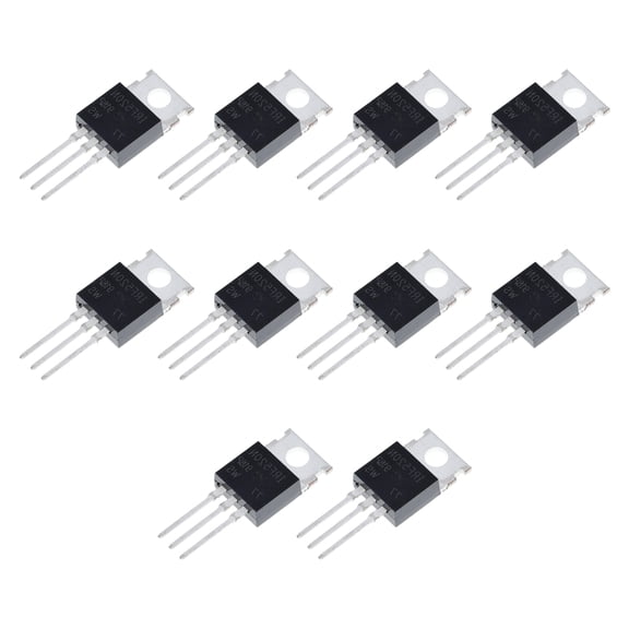10Pcs N-Channel Power Transistors for Power Amplifiers High Pressure Resistant