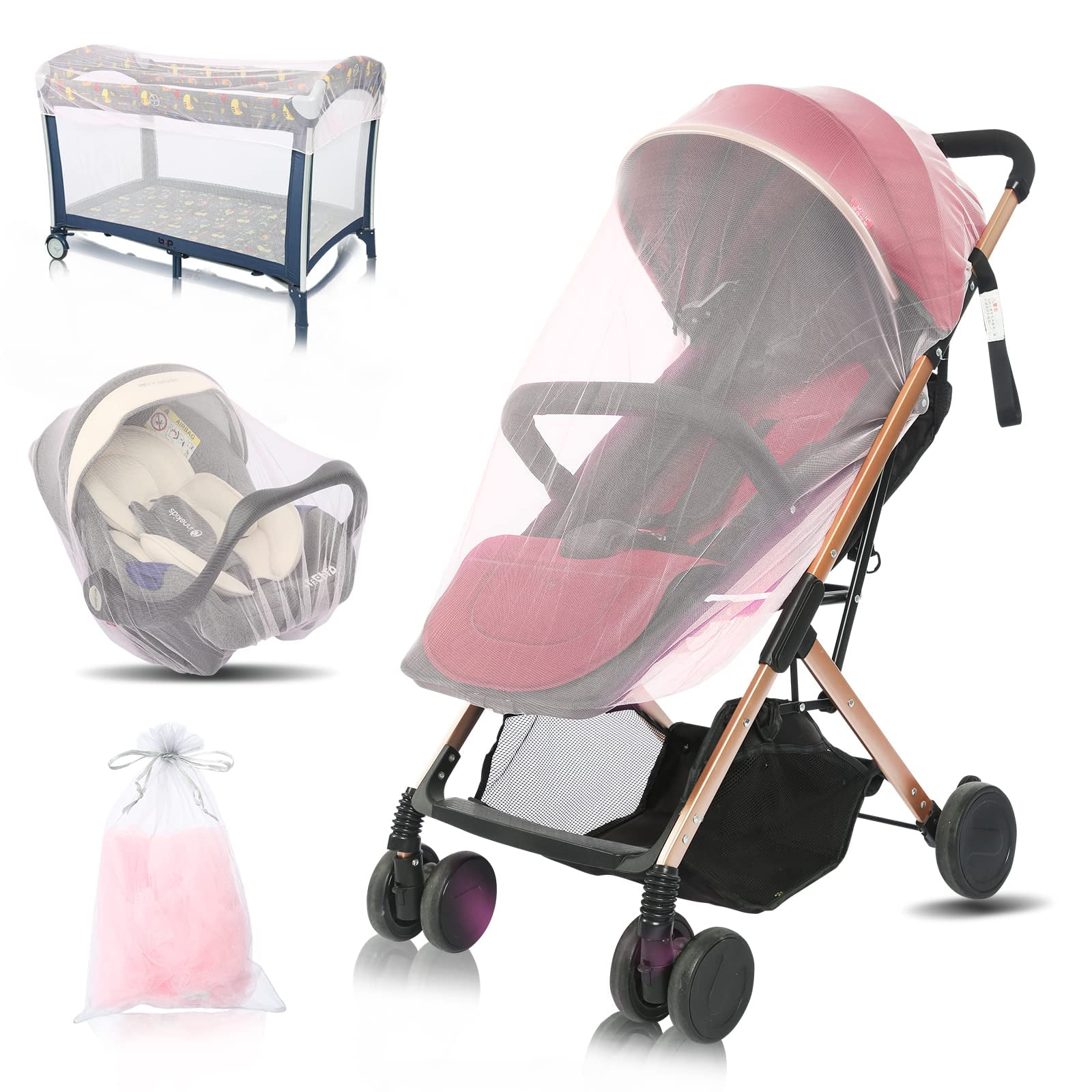 Mosquito net for stroller walmart best sale