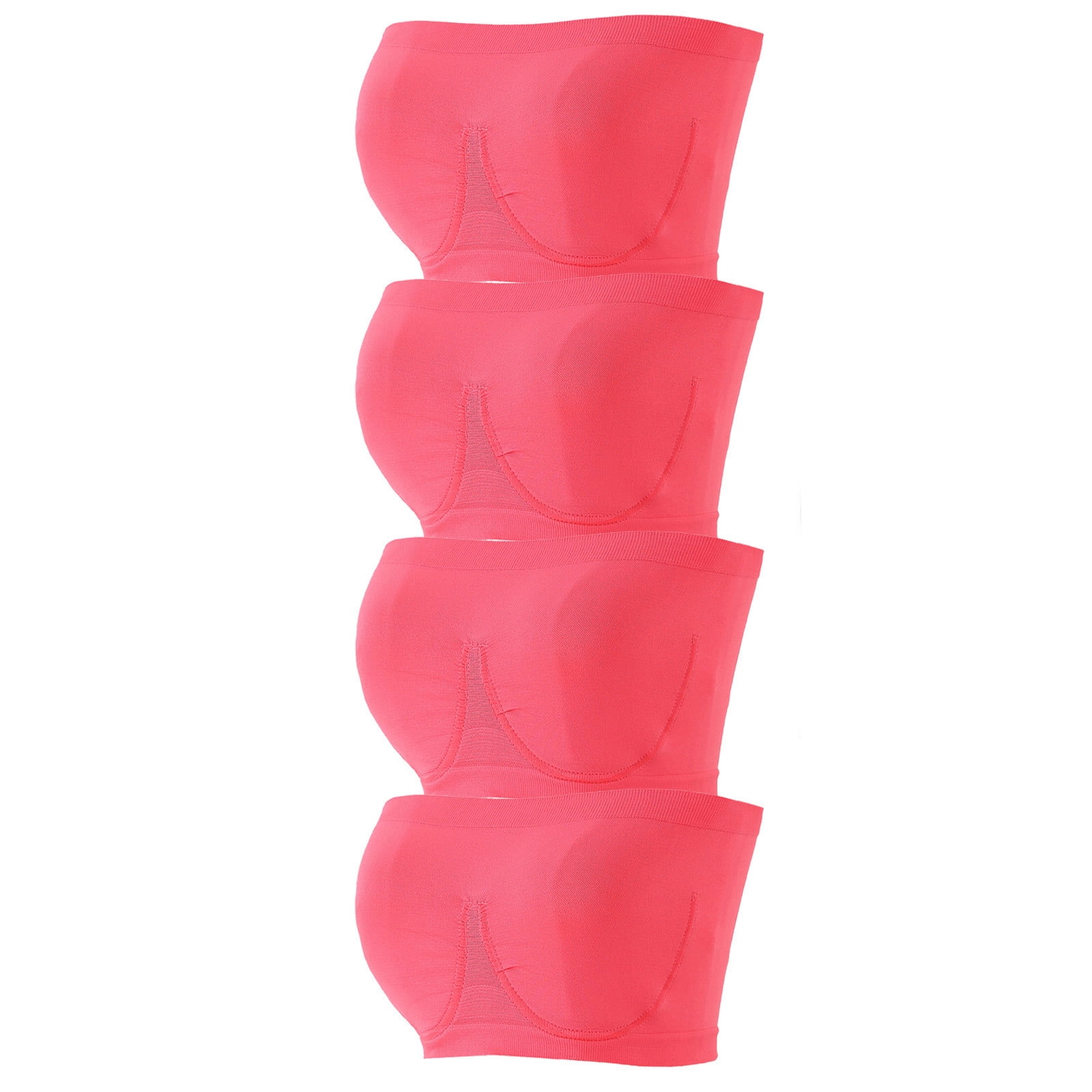 HONVEIO Gym Bras for Women Workout Women's Stretch Strapless Bra,Summer