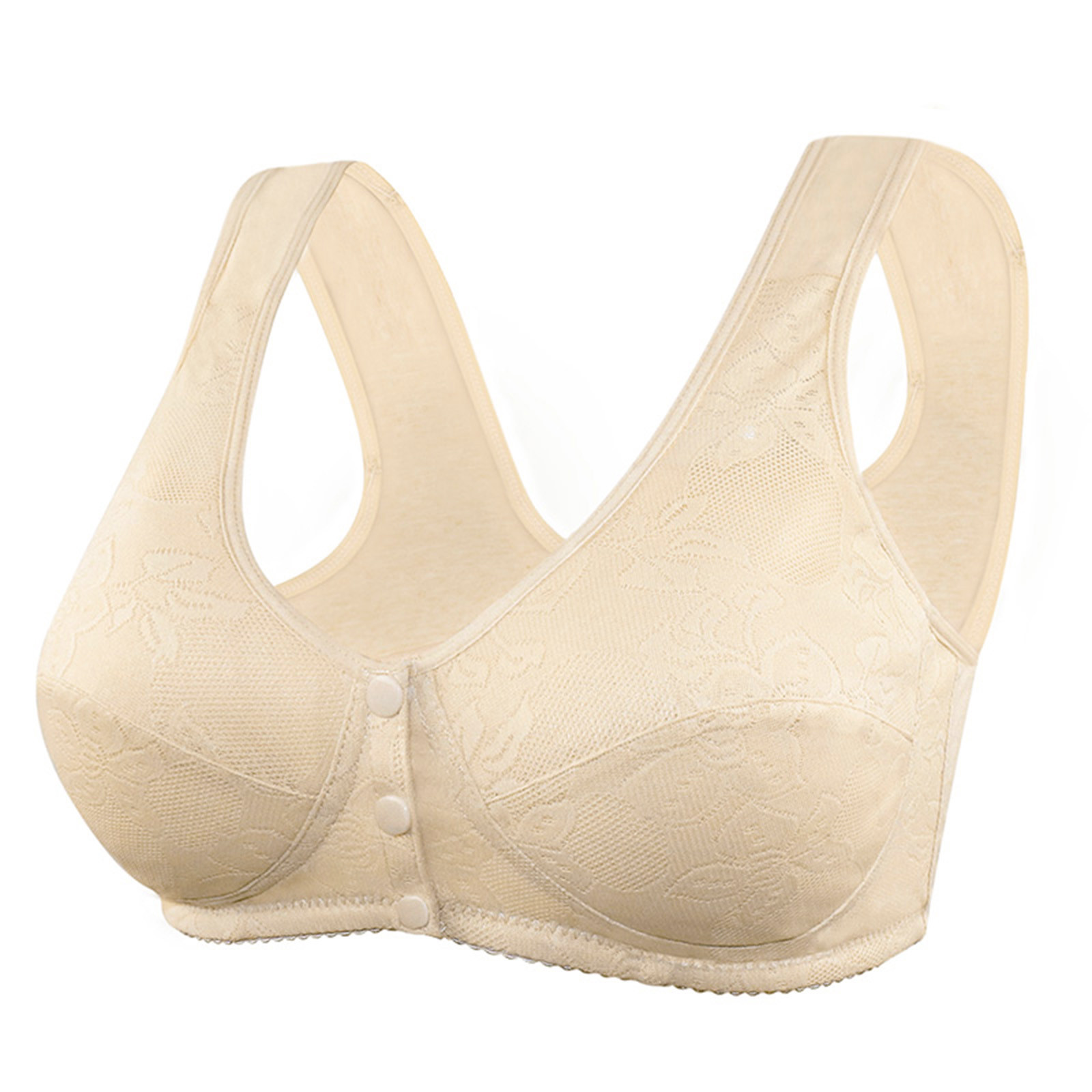 HONVEIO Push up Bras Woman Oversized Strapless Bra with Cotton Design