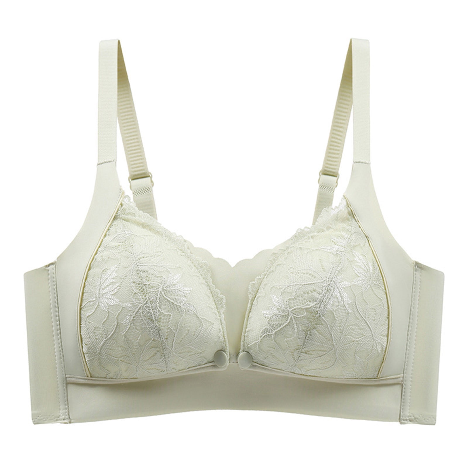 HONVEIO Wireless Bras for Large Breasted Women Woman Bra Without