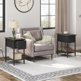 Side Table, Small End Table, Tall Nightstand for Living Room, Bedroom,  Office, Bathroom - On Sale - Bed Bath & Beyond - 37176769