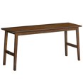 thumbnail image 1 of HOOBRO 39.3'' Bamboo Dining Bench, Farmhouse Kitchen Table Bench, Kitchen & Living Room Furniture, Easy to Assemble, Sturdy and Stable, Mocha MA03CD01G2, 1 of 10