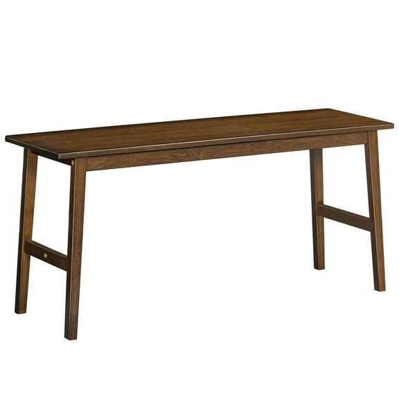 HOOBRO 39.3'' Bamboo Dining Bench, Farmhouse Kitchen Table Bench, Kitchen & Living Room Furniture, Easy to Assemble, Sturdy and Stable, Mocha MA03CD01G2
