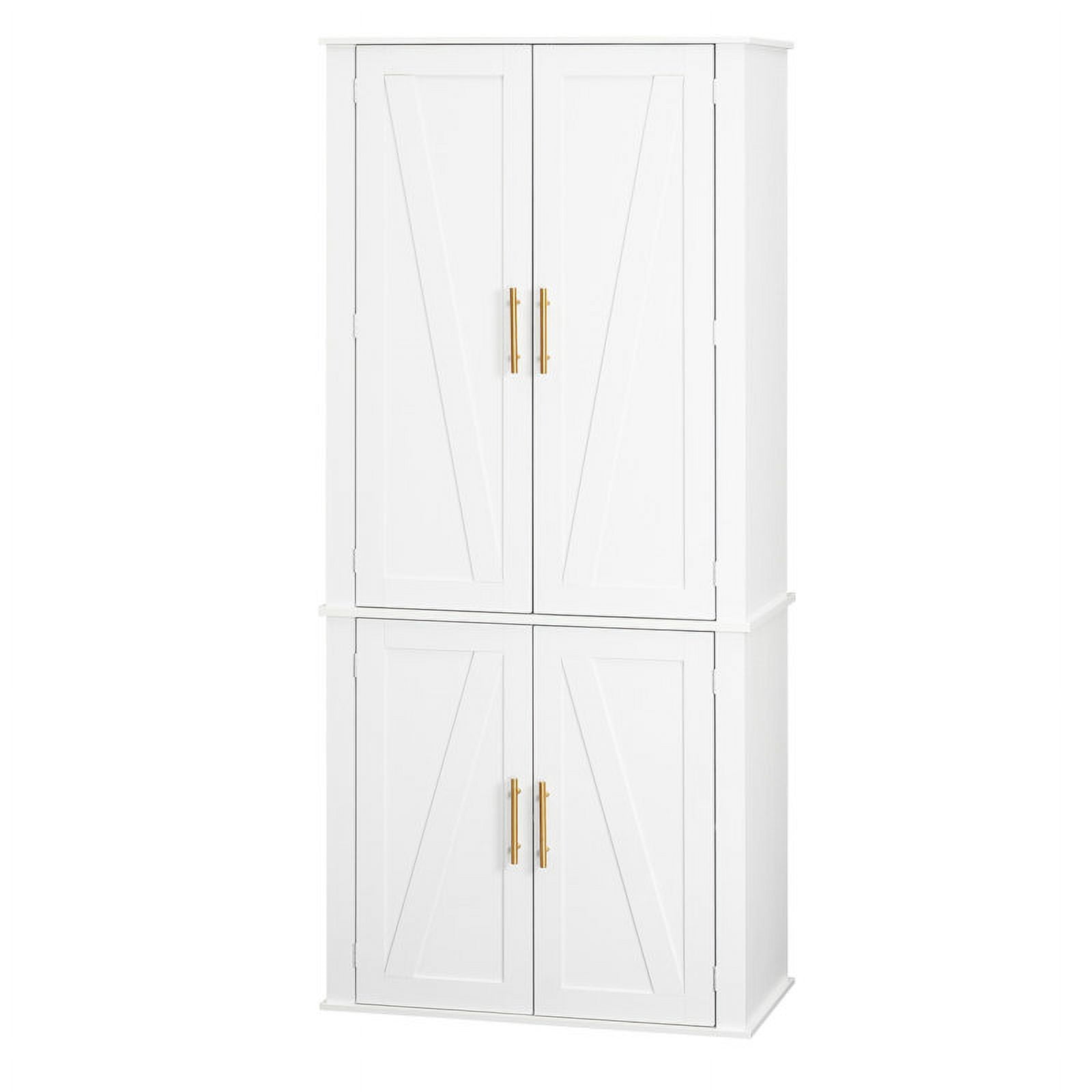 HOOBRO 69.7"H Kitchen Pantry Freestanding Cupboard Food Storage