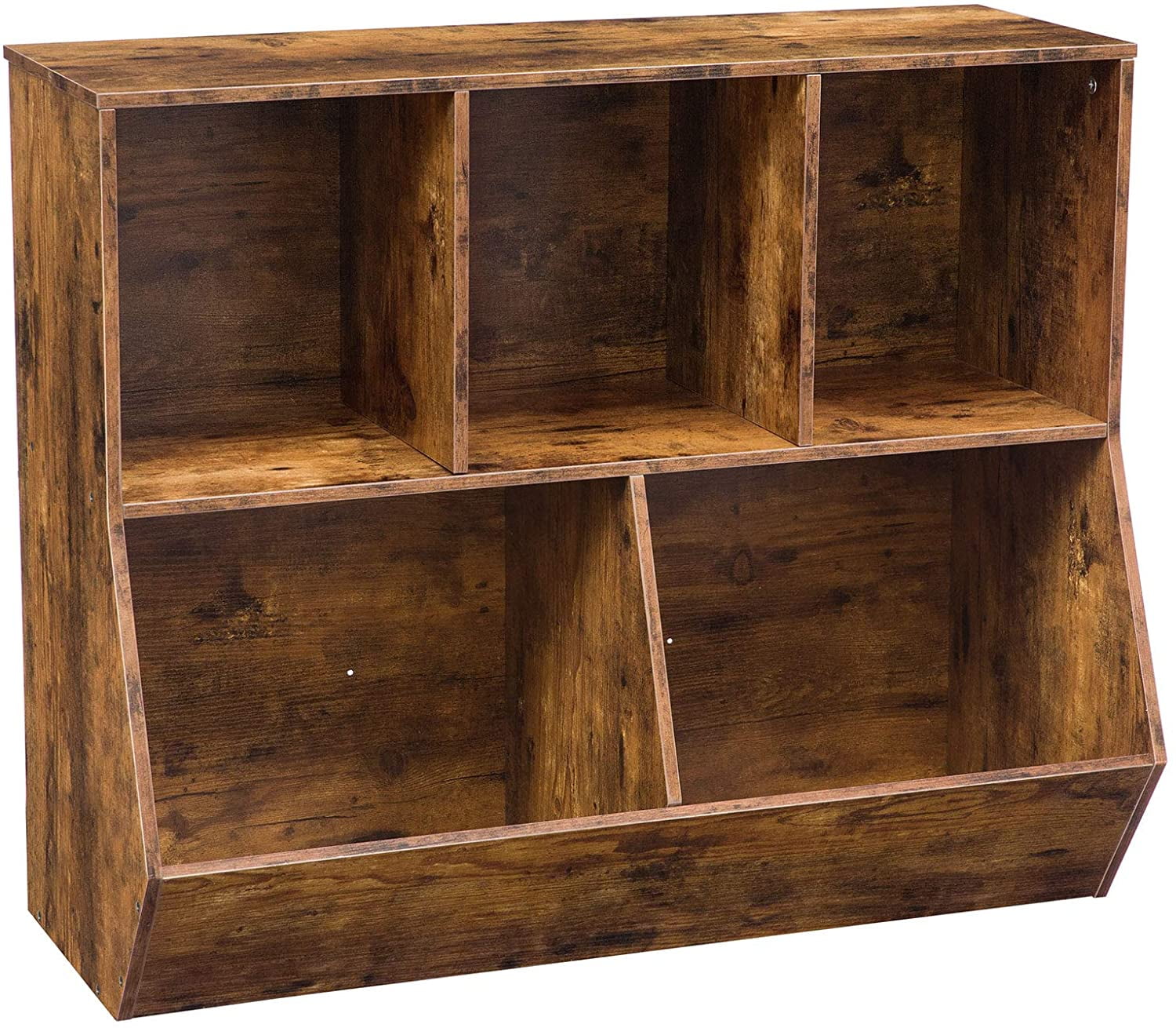 HOOBRO Kids Bookshelf Toy Storage Cabinet Children's Room Playroom Hallway BF32CW01