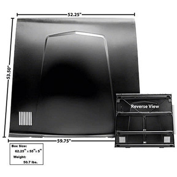 For 1966-1977 Bronco Hood GMK315020066