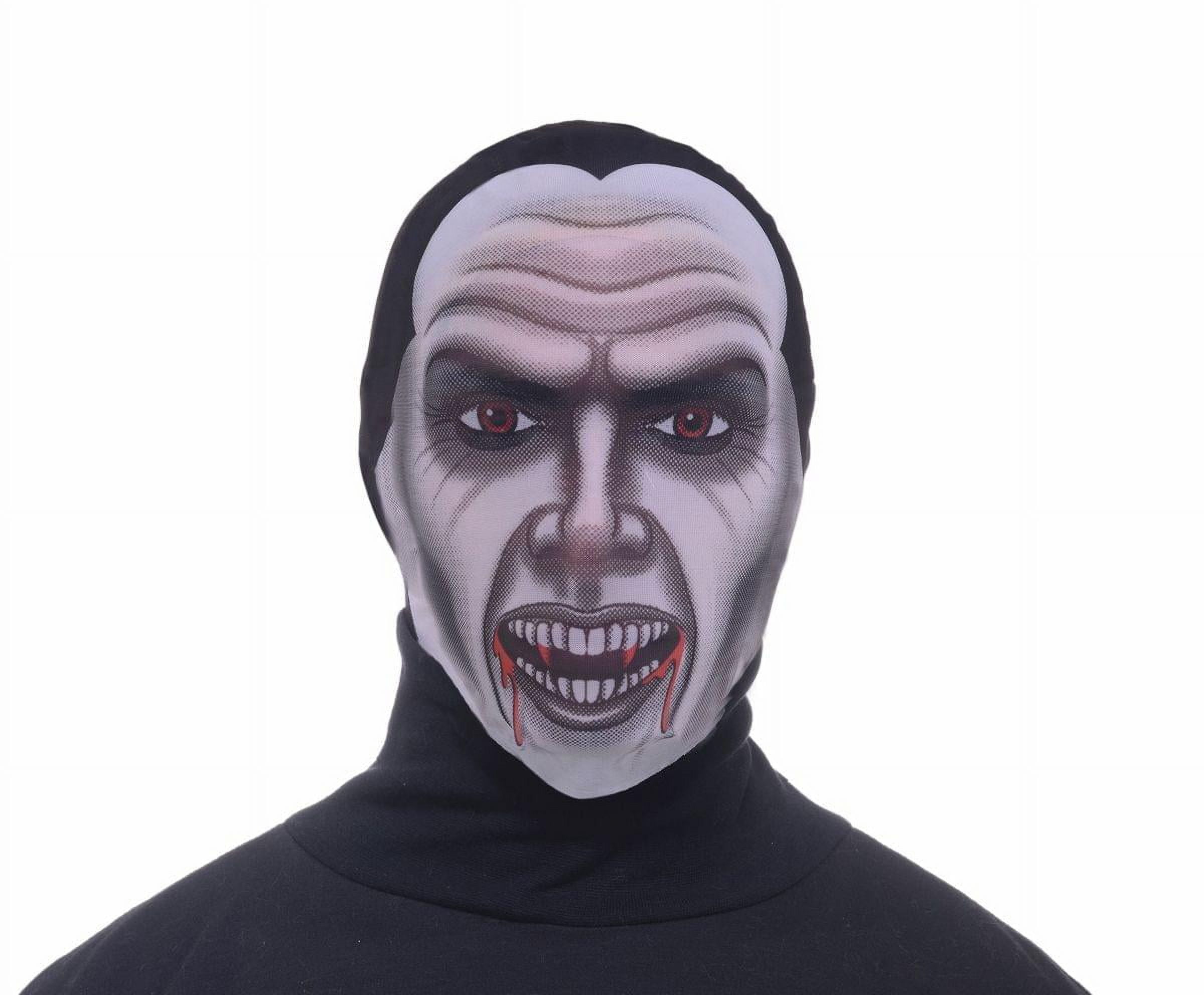 U. S. Toy Halloween Foam Vampire Costume Face Mask, Off