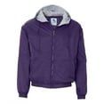 thumbnail image 1 of HOODED TAFFETA JKT/FLC LD PURPLE S, 1 of 2