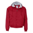 thumbnail image 1 of HOODED TAFFETA JKT/FLC LD RED M, 1 of 5