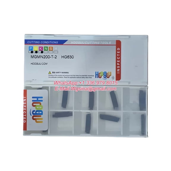 HOOGUU MGMN200-T-2 HG630 Grooving Insert 100% Original 10pcs