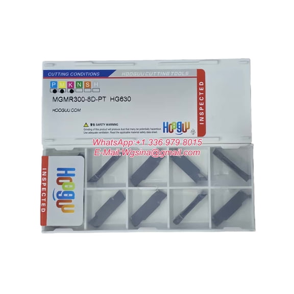 HOOGUU MGMR300-8D-PT HG630 Grooving Insert 100% Original 10pcs