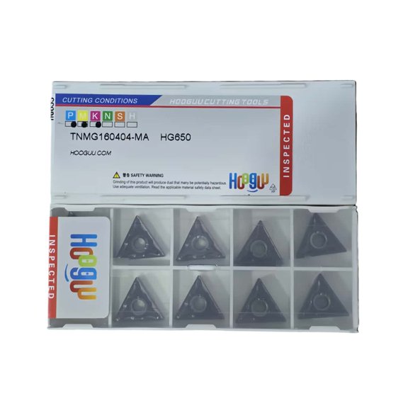 HOOGUU TNMG160404-MA HG650 Turning Insert 100% Original 10pcs
