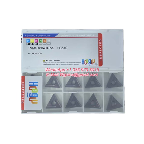 HOOGUU TNMG160404R-S HG610 Grooving Insert 100% Original 10pcs