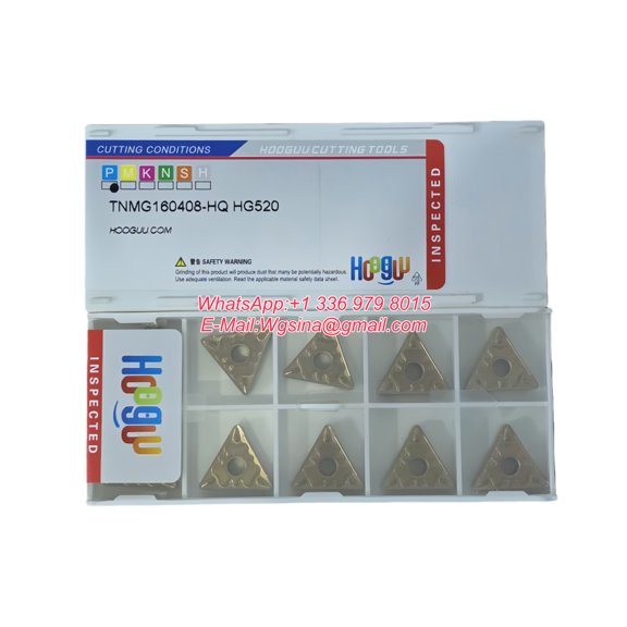 HOOGUU TNMG160408-HQ HG520 Turning Insert 100% Original 10pcs