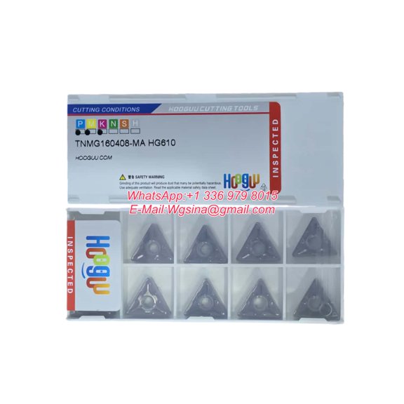 HOOGUU TNMG160408-MA HG610 Turning Insert 100% Original 10pcs