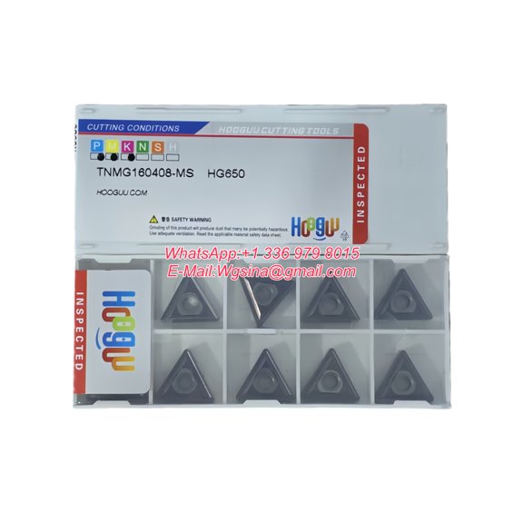 HOOGUU TNMG160408-MS HG650 Turning Insert 100% Original 10pcs