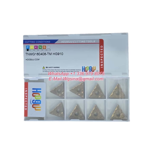 HOOGUU TNMG160408-TM HG910 Turning Insert 100% Original 10pcs