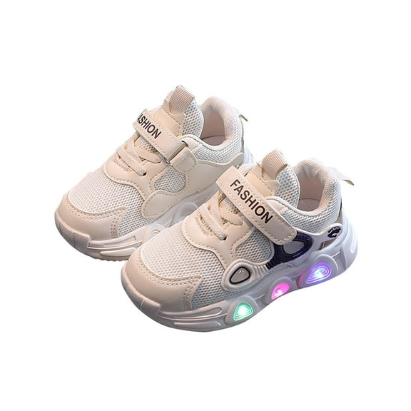 HOOJT Clearance!Children' Luminous Lighting Shoes Girls Luminous Sports Shoes Casual Walking Shoes