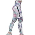 thumbnail image 1 of HOOJT Clearance!Leggings for Women High Waist Gym Leggings Workout Printed Yoga Pants with Pockets Elasticated Waist Trousers Running Activewear, 1 of 6
