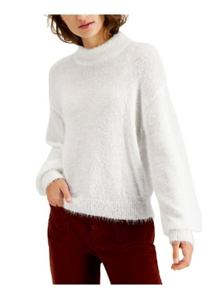 Lucky Brand Womens Colorblock Design Long Sleeve Sweater 