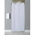 thumbnail image 1 of Hookless Shower Curtain, Vinyl, White, 42 in W, 74 in L HBH10GA014274AM, 1 of 2