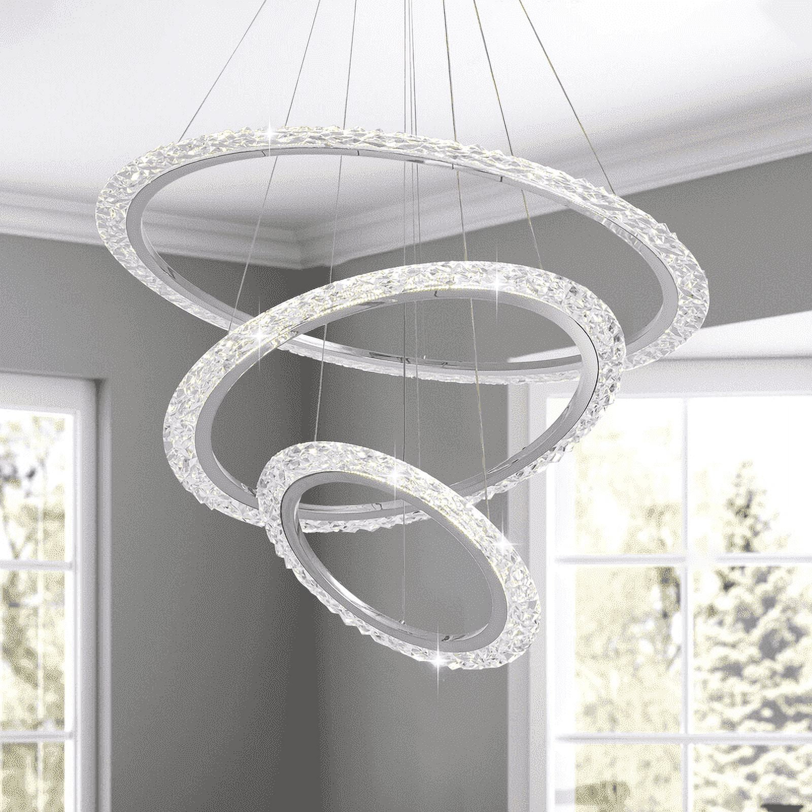 HOOMEDELIER 3-Tier Modern Chandelier