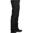 thumbnail image 1 of HOOMEUMY Cargo Pants for Men Casual Regular Fit Solid Color Jogging Cool Pant Workout Athletic Joggers Outdoor Fashion Straight Fit Full-length Pants Multi Pocket Elastic Waist TrousersⓐBlack XL, 1 of 6