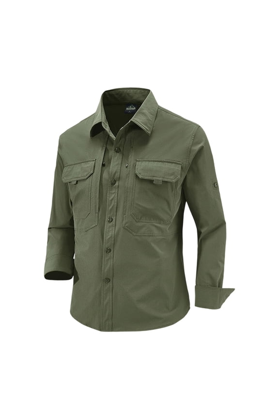 Field Versatile Mens Long Sleeve Shirt with Pockets Taclite Pro Style