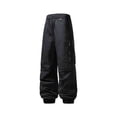 thumbnail image 1 of HOOMEUMY Men's Casual Cargo Straight Leg Mid Tapered Jogger Pants with Zipper Pockets for Modern Wardrobe, 1 of 8