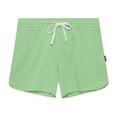 thumbnail image 1 of HOOMEUMY Men's Cotton Shorts Lightweight PJ Shorts Summer Classic Drawstring Solid Color Elastic Waist Pajama Shorts Trendy Casual Loose Lounge Sleep Shorts with Pocket Green S, 1 of 4