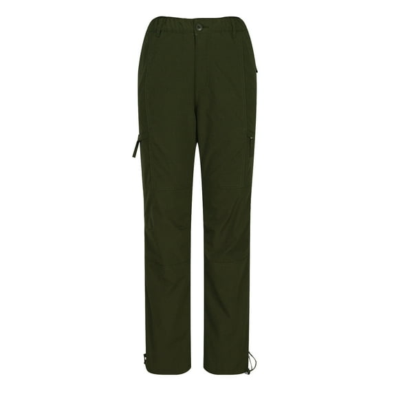 HOOMEUMY Men's Outdoor Quick-Drying Hiking Pants Lightweight Stretch Sports Camping Travel Trousers with Zipper Pockets Green XXXXL