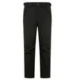 thumbnail image 1 of HOOMEUMY Men's Outdoor Hiking Waterproof Pants Windproof Fleece Lined Snow Ski Insulated Trousers Black XXL, 1 of 9