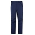 thumbnail image 1 of HOOMEUMY Men's Outdoor Hiking Waterproof Pants Windproof Fleece Lined Snow Ski Insulated Trousers Blue S, 1 of 7