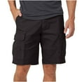 thumbnail image 1 of HOOMEUMY Men's Relaxed Fit Stretch Cargo Shorts with Belt Loops Zip Breathable Stretch LightWeight Fly Multi Pockets Black M, 1 of 5