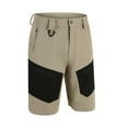 thumbnail image 1 of HOOMEUMY Men's Summer Lightweight Cargo Shorts Quick Dry Stretch Multi-Pockets Outdoor Hiking Camping Fishing Travel Shorts Yellow L, 1 of 8