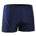 thumbnail image 1 of HOOMEUMY Men's Swim Trunks Quick Dry Stretch Beach Shorts with Side Mesh Pockets Bathing Suits Swimwear Blue XXL, 1 of 3