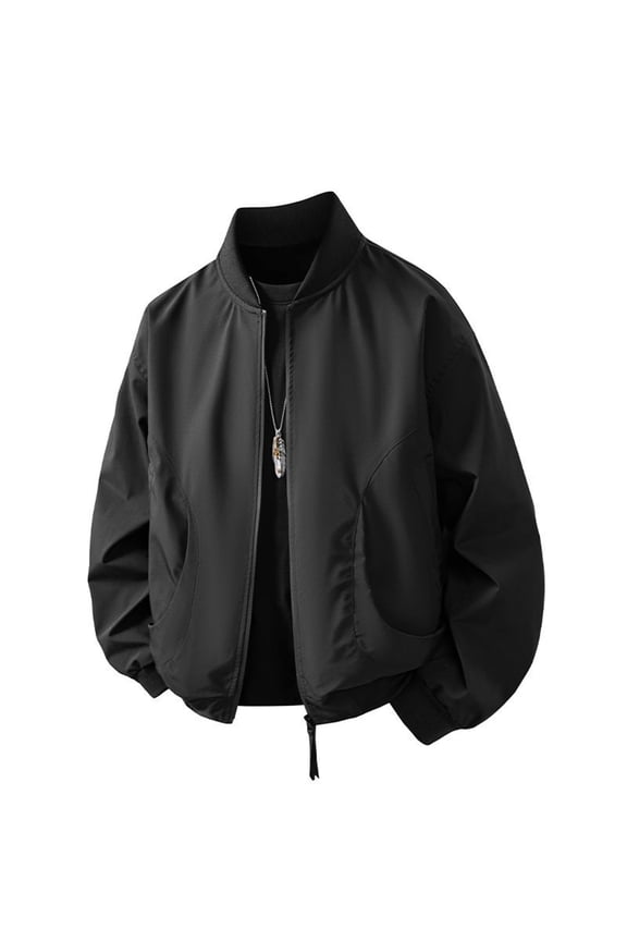Men's Windproof Flight Jacket Light Windbreaker Outdoor Golf Fashion Coat