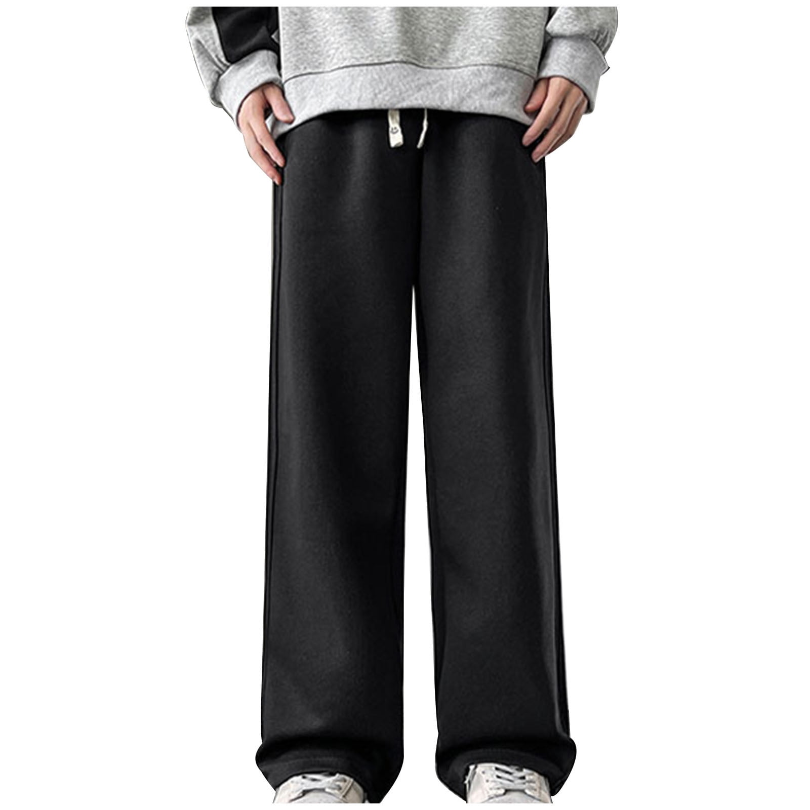 Baggy Sweatpants Men Mohiass Mens Wide Leg Sweatpants Athletic 